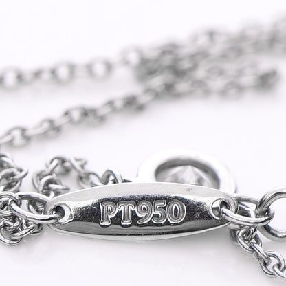 Tiffany Platinum Diamond .12ct Elsa Peretti Diamonds by the Yard Pendant Necklace 7 of 8