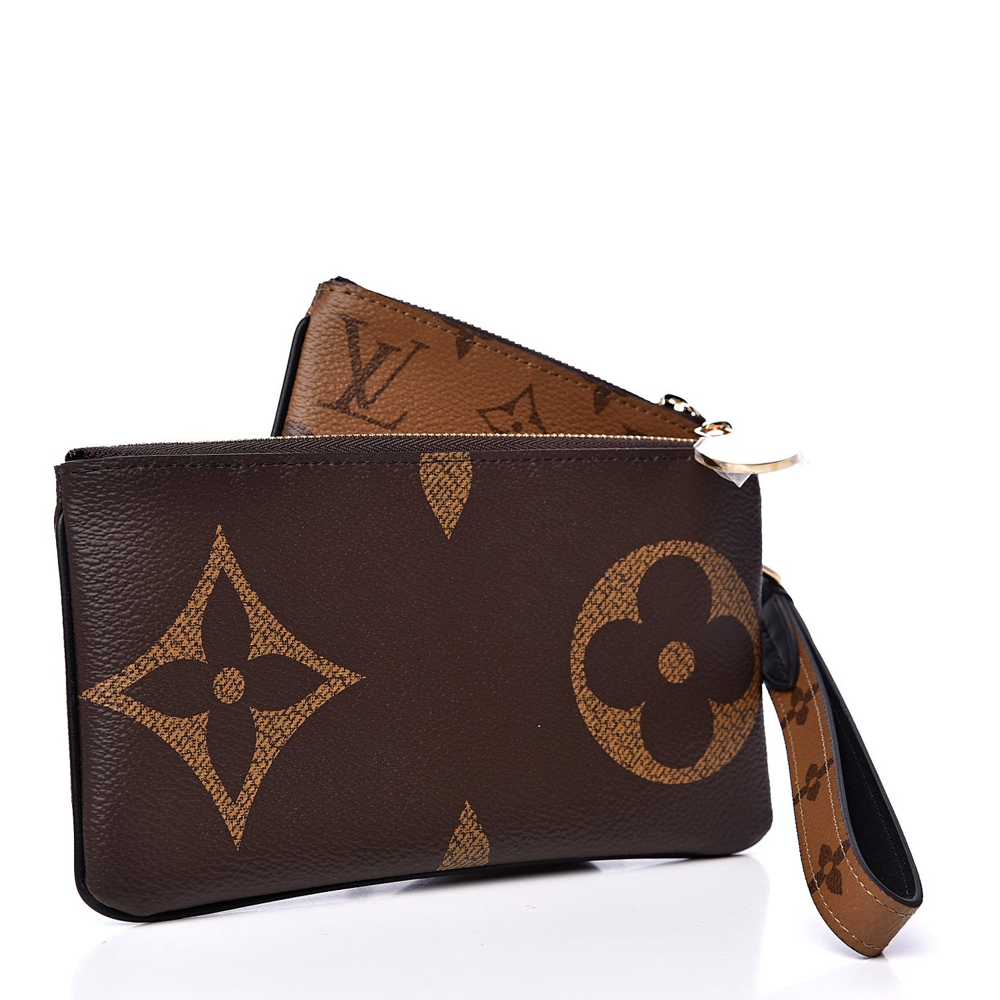 Reverse Monogram Giant Trio Pouch