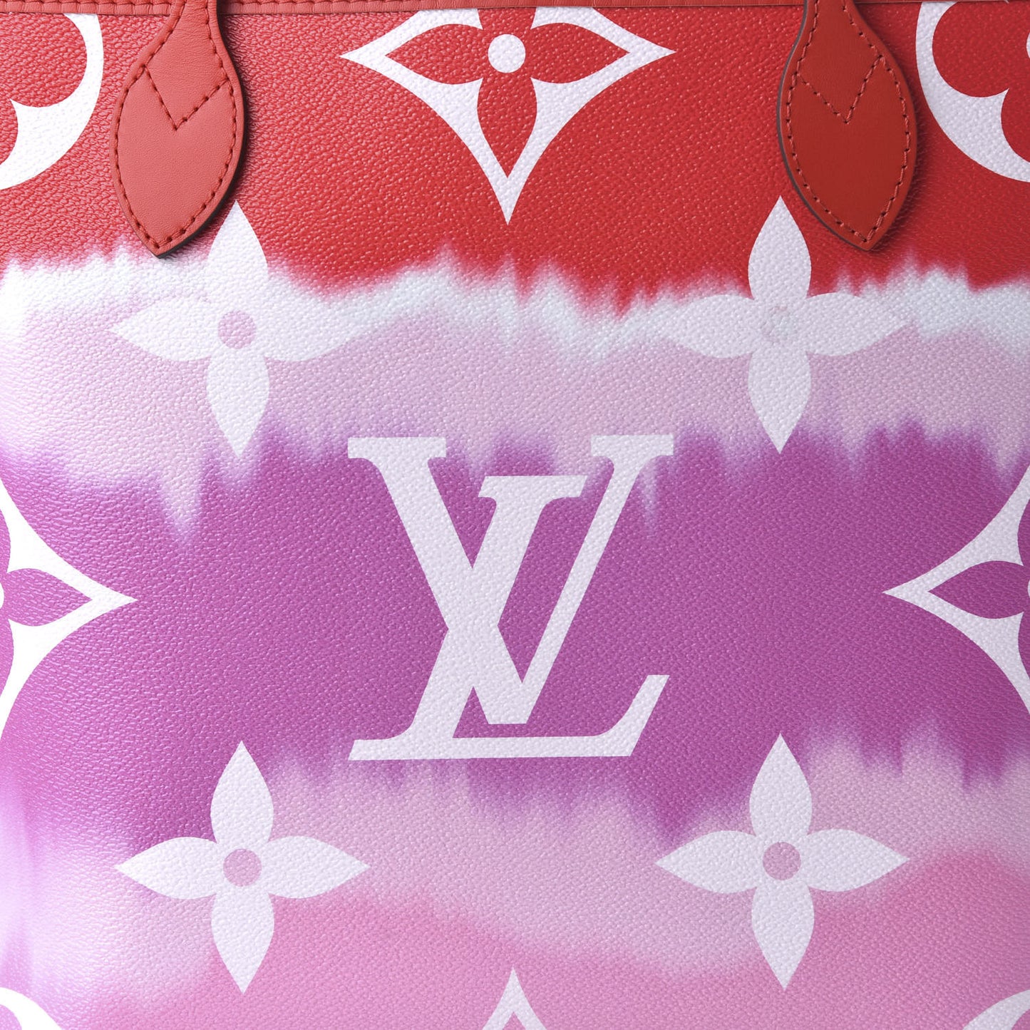Monogram Escale Neverfull MM Rouge