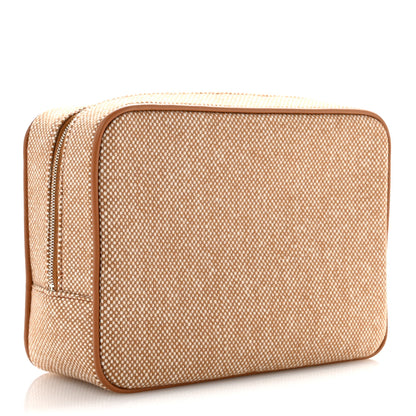 Hermes Merinos Wool Small Chapitre H Cavalier Case Seigle 3 of 6