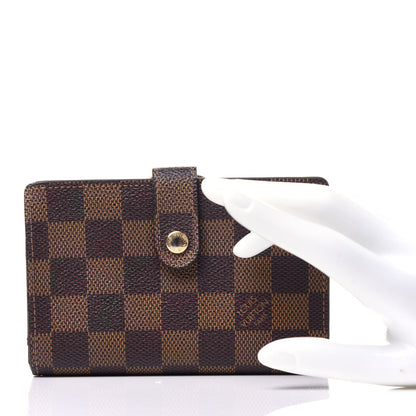 Louis Vuitton Damier Ebene French Purse Wallet 2 of 12