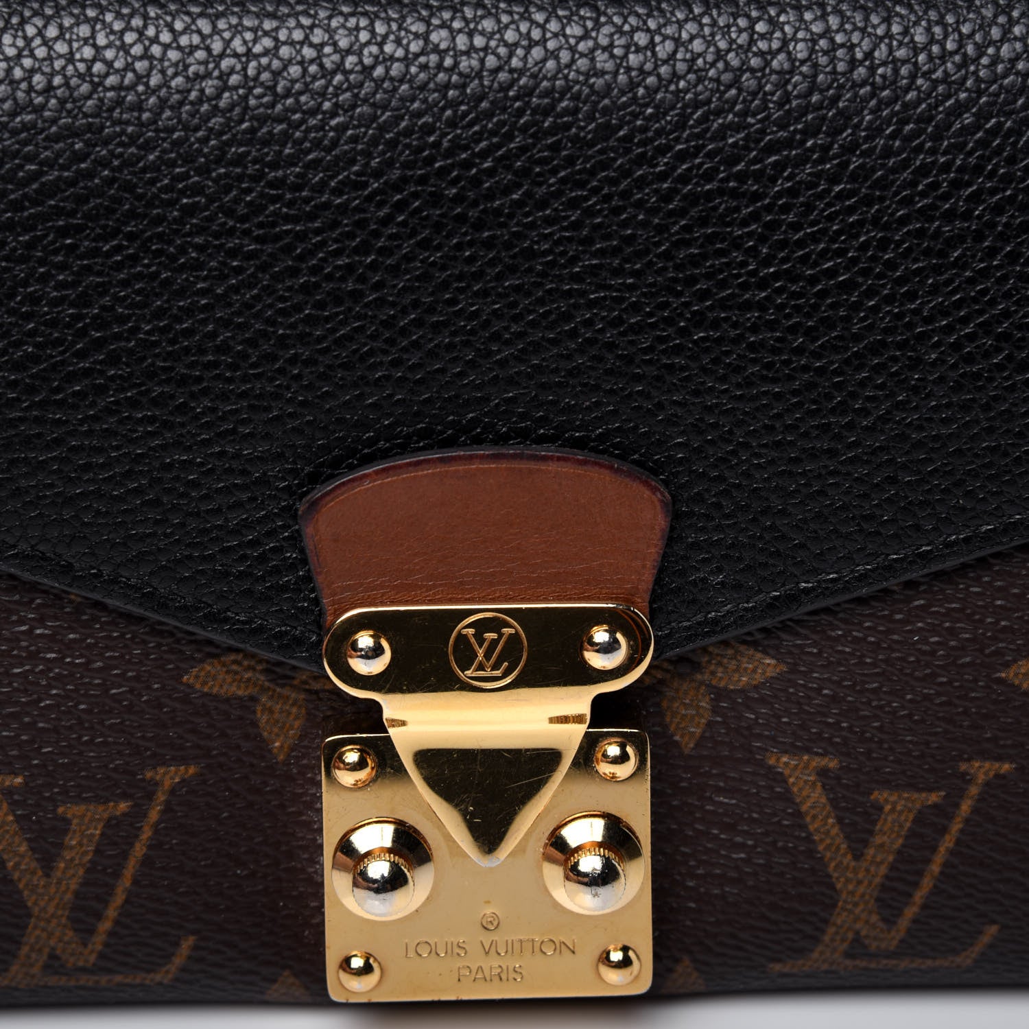 Louis Vuitton Monogram Pallas Wallet Black 12 of 17