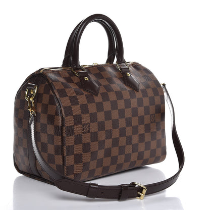 Louis Vuitton Damier Ebene Speedy Bandouliere 25 3 of 6