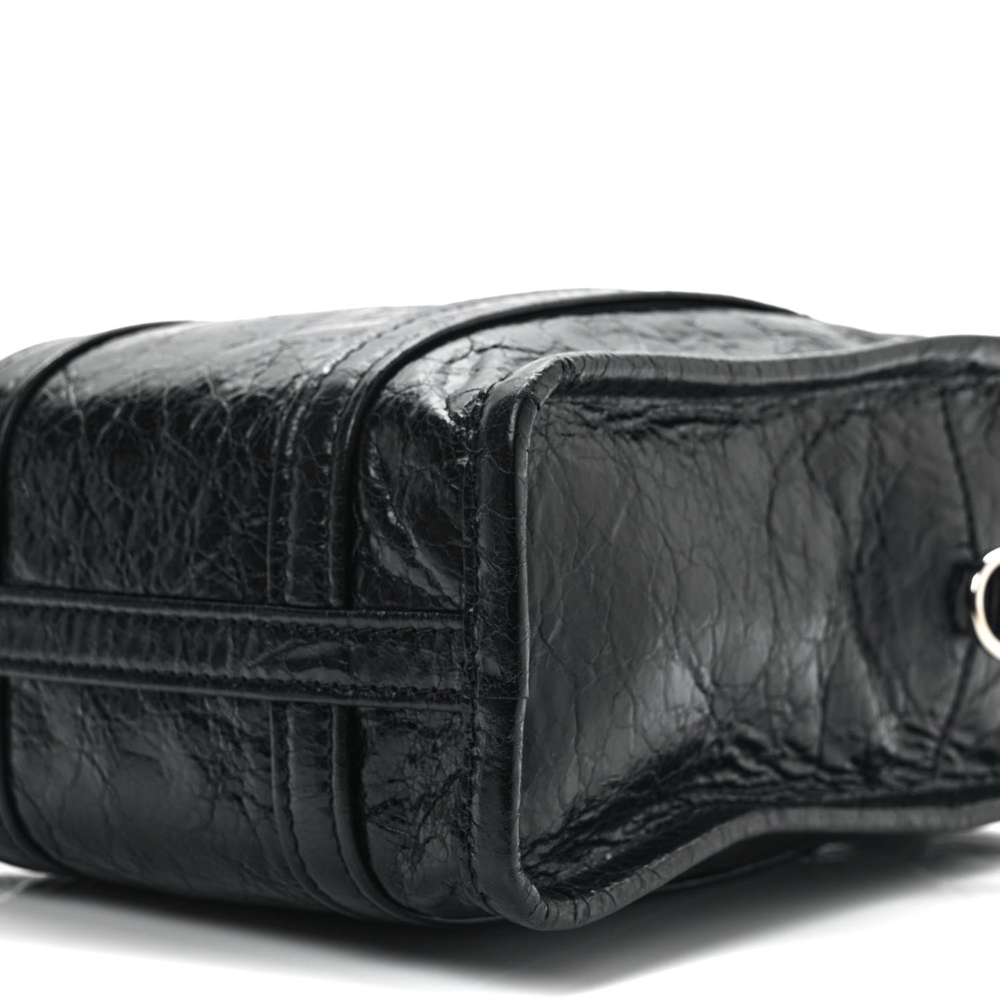 Agneau XXS Bazar Shopper Tote Black