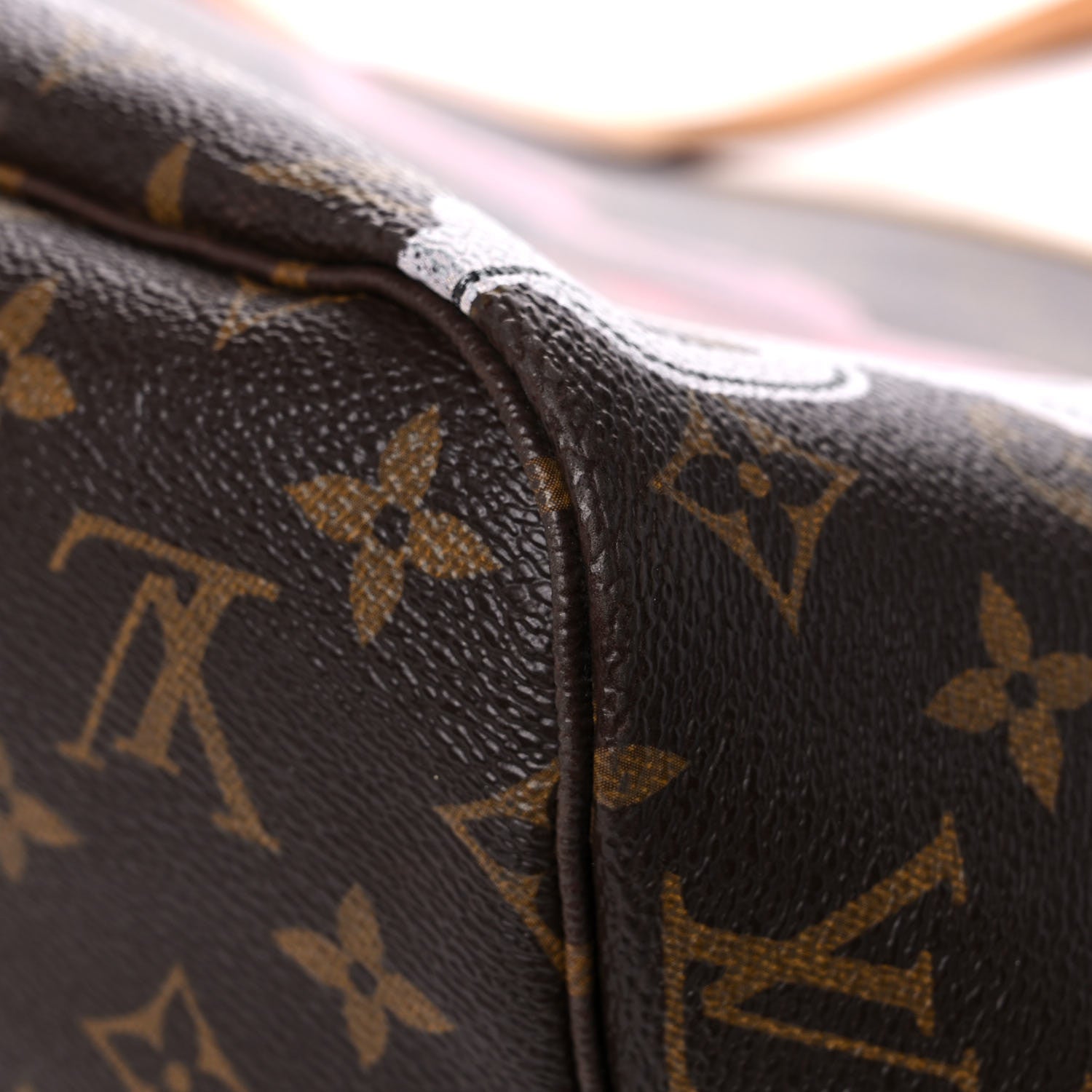 Louis Vuitton Monogram Bay Neverfull MM Rose Ballerine Poppy 12 of 26