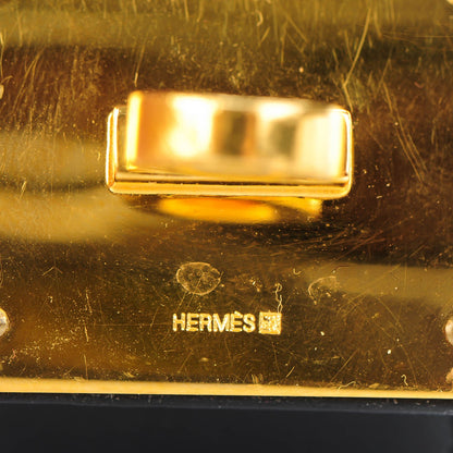 Hermes Chamonix Kelly Dog Bracelet Black 6 of 7