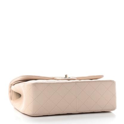 Chanel Caviar Quilted Jumbo Double Flap Beige Clair 4 of 9
