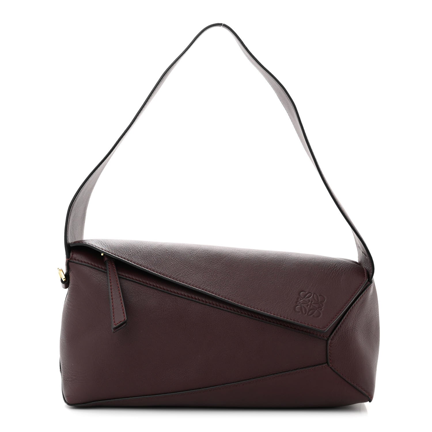 Loewe Calfskin Puzzle Hobo Prune 1 of 10