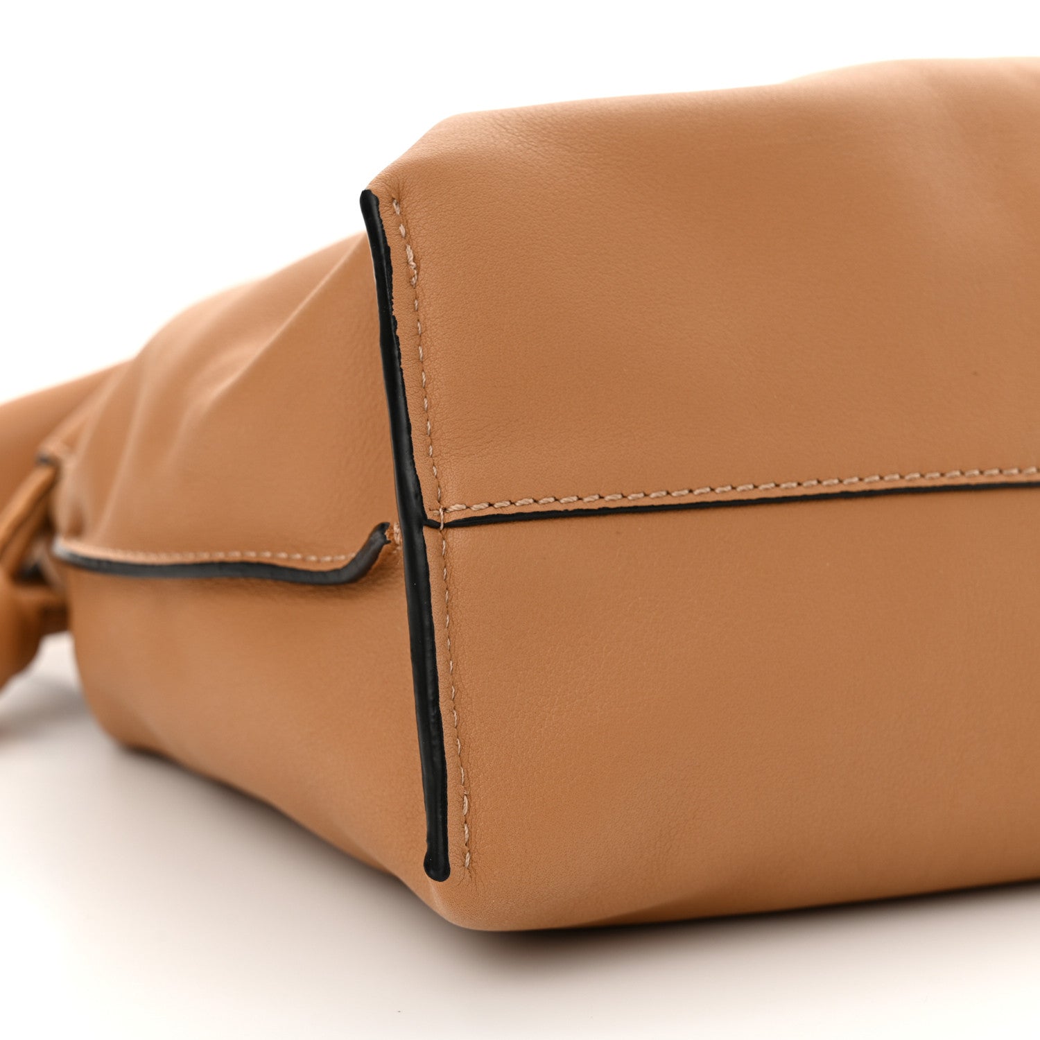 Loewe Nappa Flamenco Knot Clutch Warm Desert 9 of 10