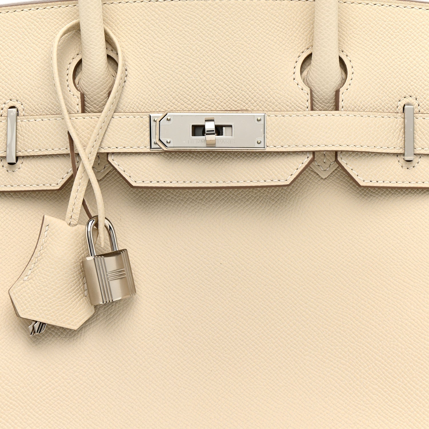 Hermes Epsom Birkin 30 Craie 8 of 10