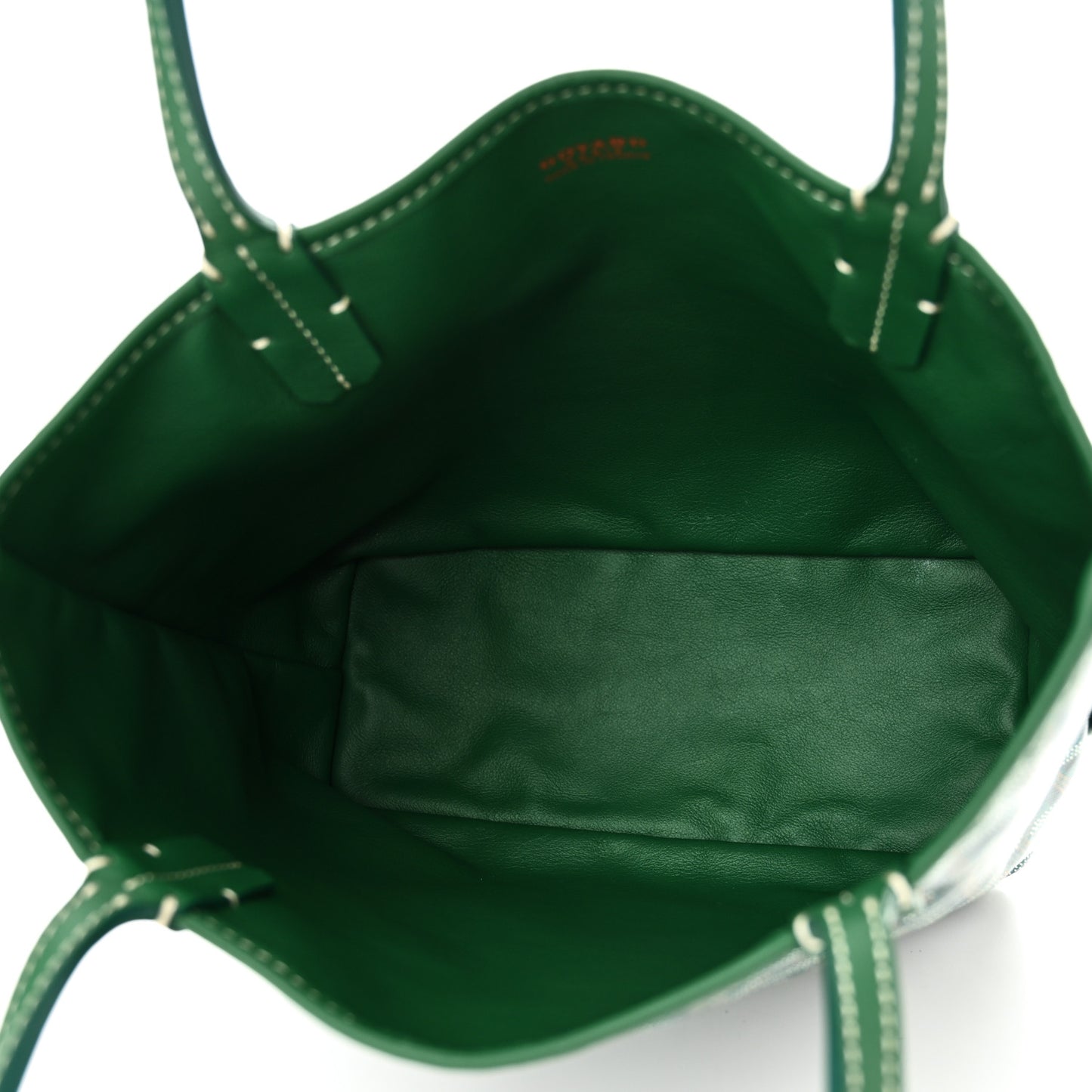 Goyardine Reversible Mini Anjou Green