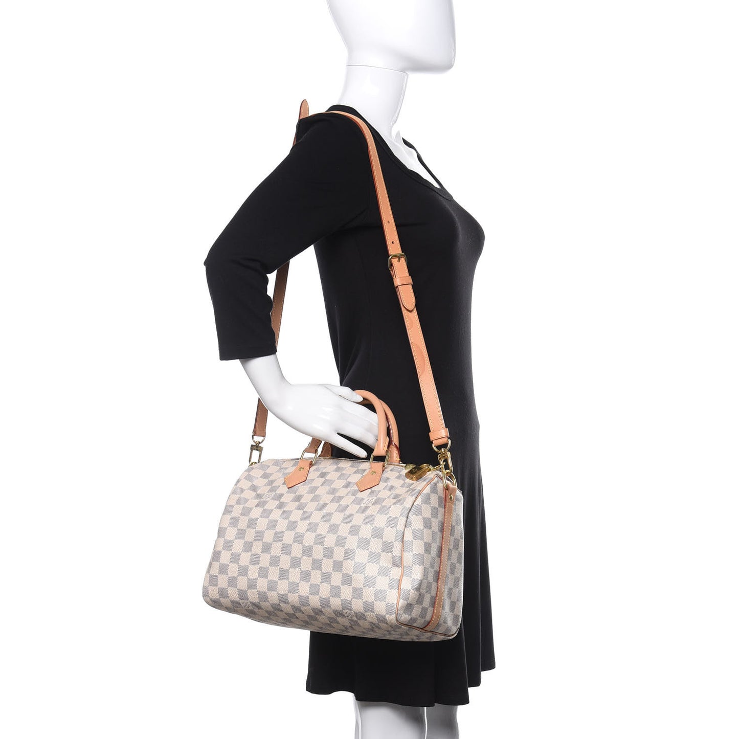 Damier Azur Speedy Bandouliere 30