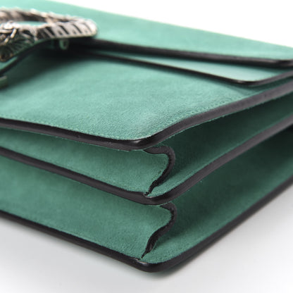 Gucci Suede Small Dionysus Shoulder Bag Green 7 of 12