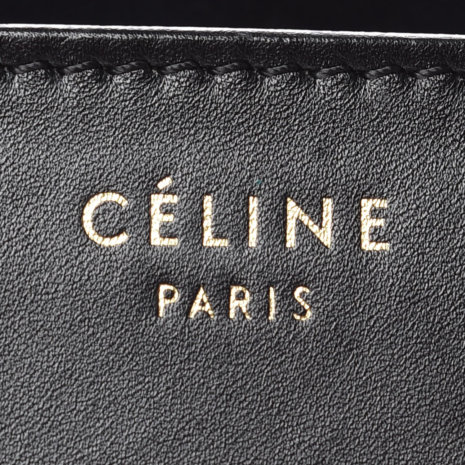 Celine Elephant Calfskin Suede Micro Tri-Color Luggage Sand 9 of 9