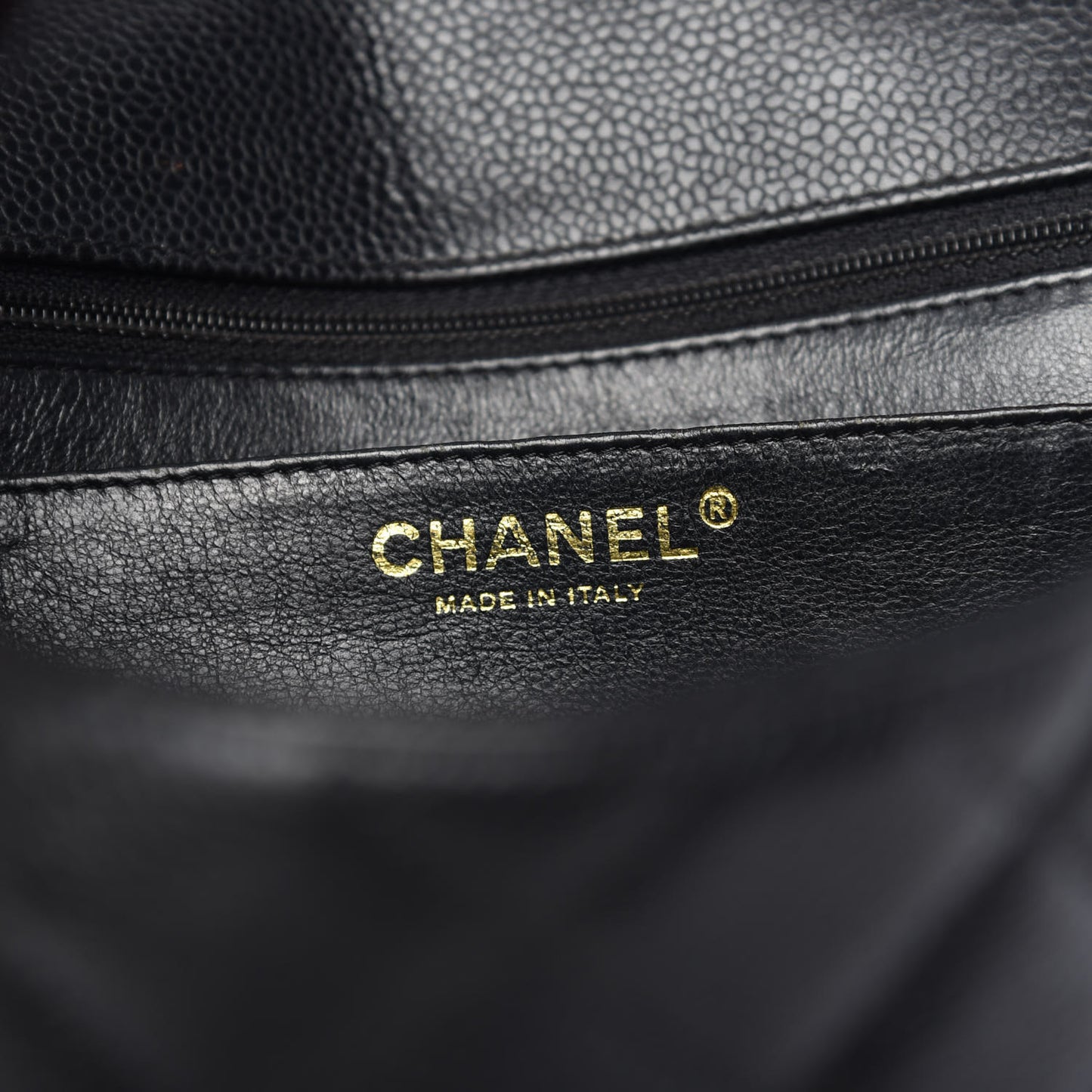 Caviar Quilted Maxi Single Flap Black