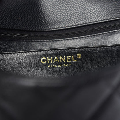 Chanel Caviar Quilted Maxi Single Flap Black 6 of 9