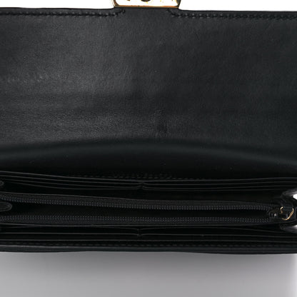 Gucci Guccissima Signature Icon Continental Wallet Black 5 of 12