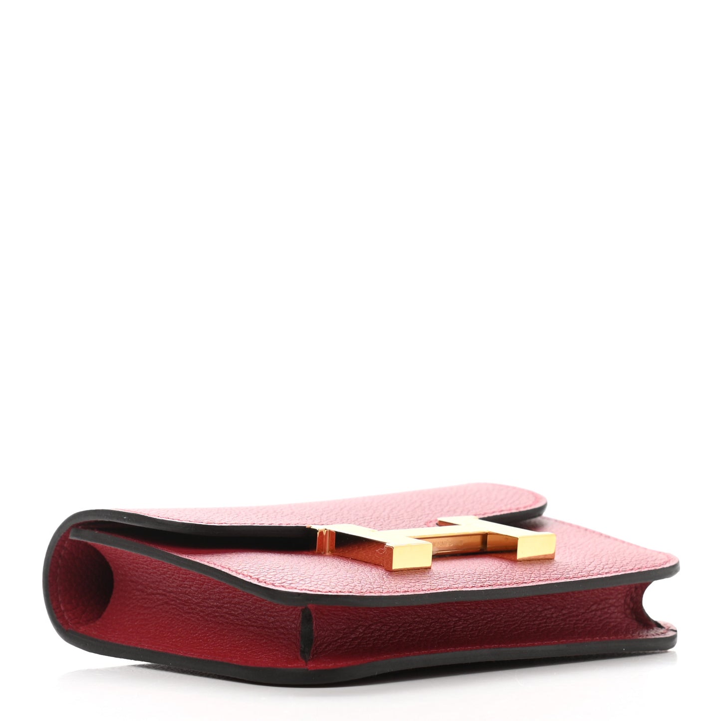 Evercolor Constance Slim Wallet Rouge Grenat