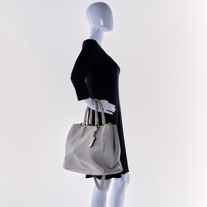 Prada Vitello Daino Tote Sabbia 4 of 20