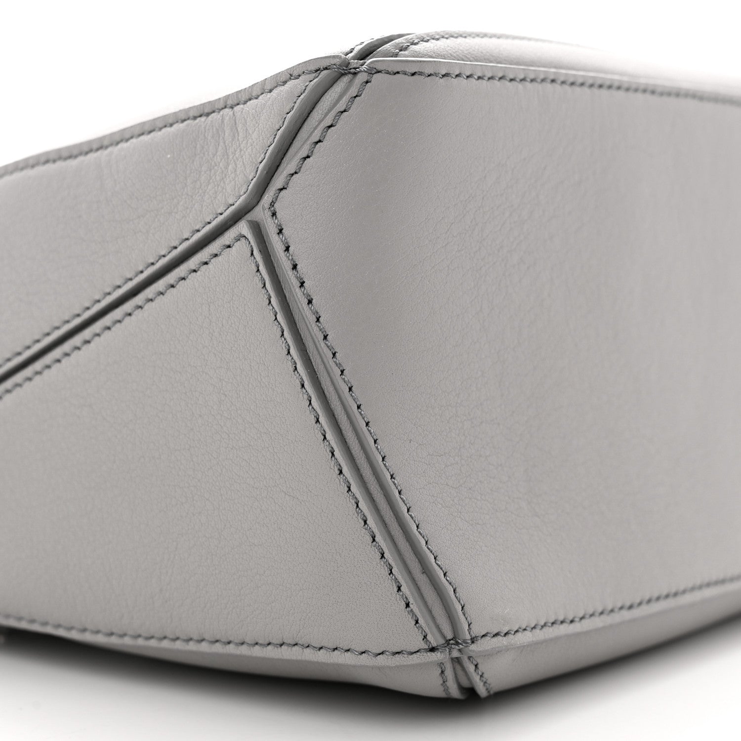 Loewe Calfskin Small Puzzle Bag Gunmetal 8 of 9