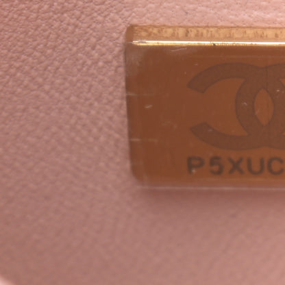 Chanel Caviar Quilted Small Coco Handle Flap Light Pink 7 of 11