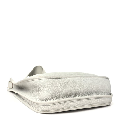 Hermes Taurillon Clemence Evelyne III PM Gris Perle 4 of 10