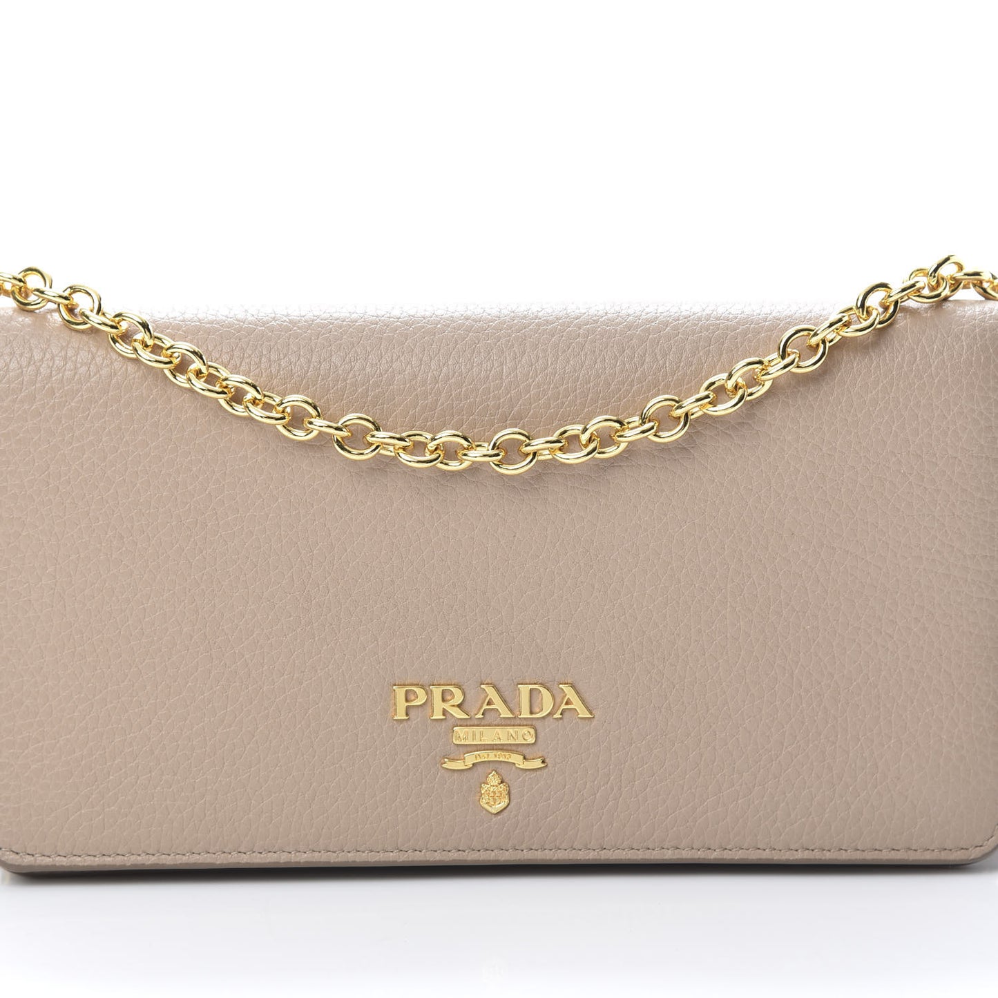 Vitello Daino Chain Wallet Cammeo