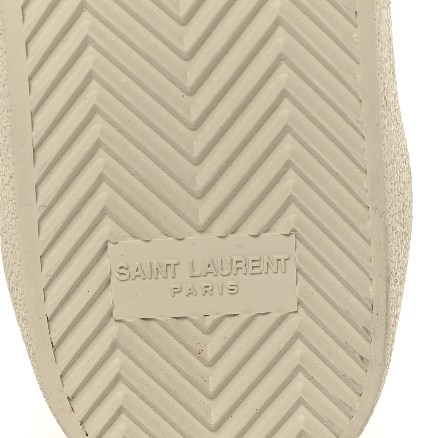 Saint Laurent Calfskin Studded Star Court Sneakers 41 White 6 of 9