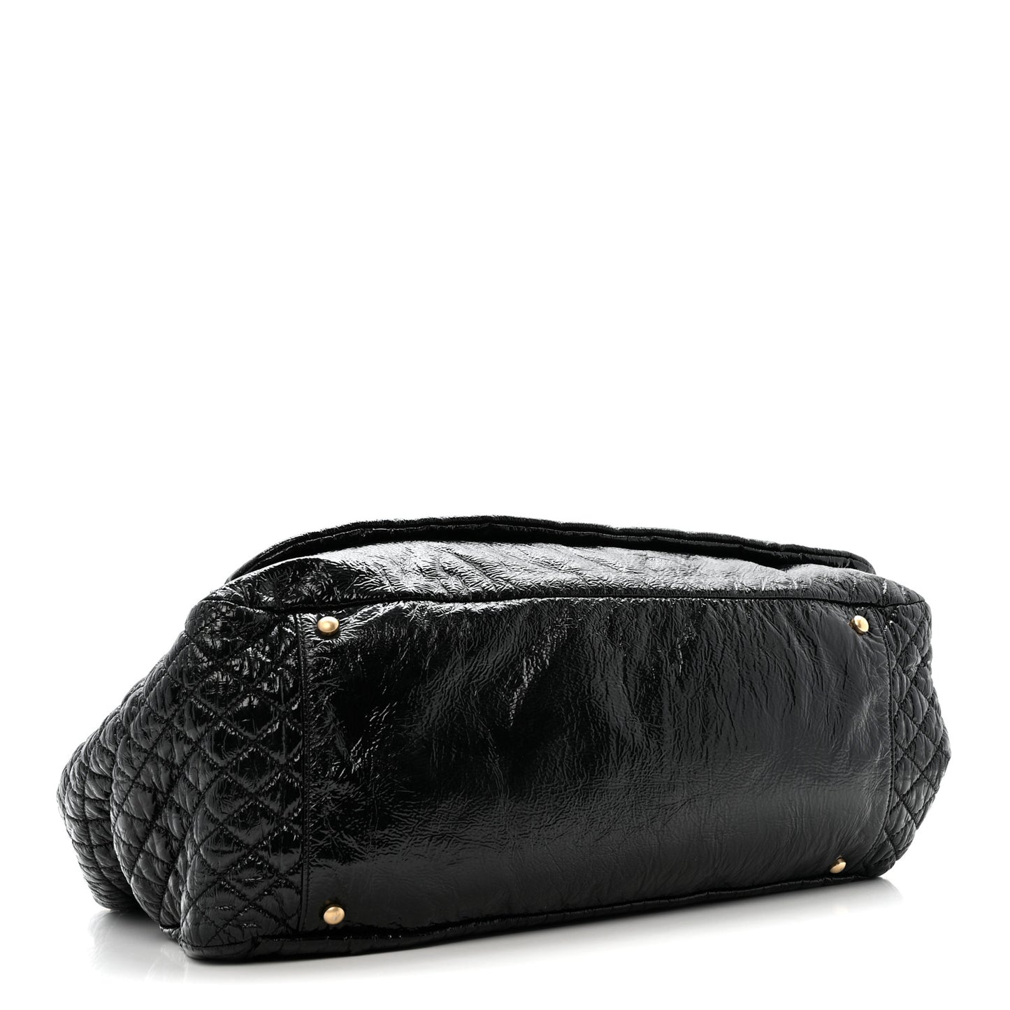 Vinyl XXL Rock and Chain Flap Black