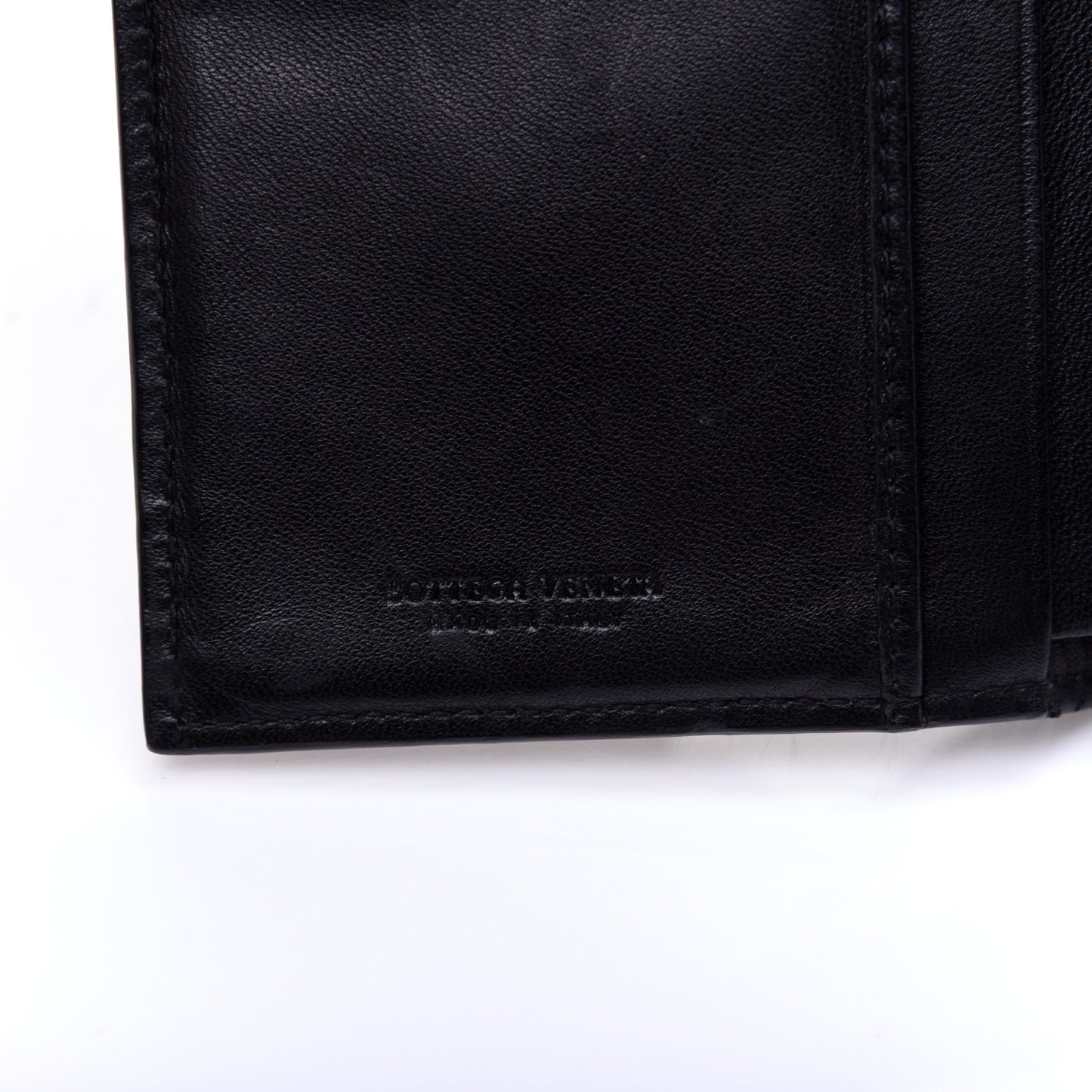Nappa Intrecciato Continental Wallet Black