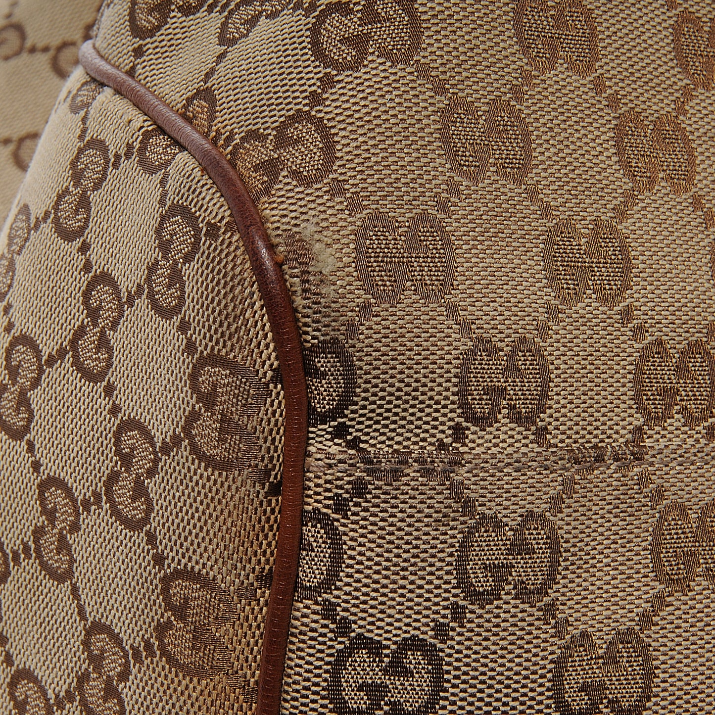 Monogram Large Sukey Light Brown