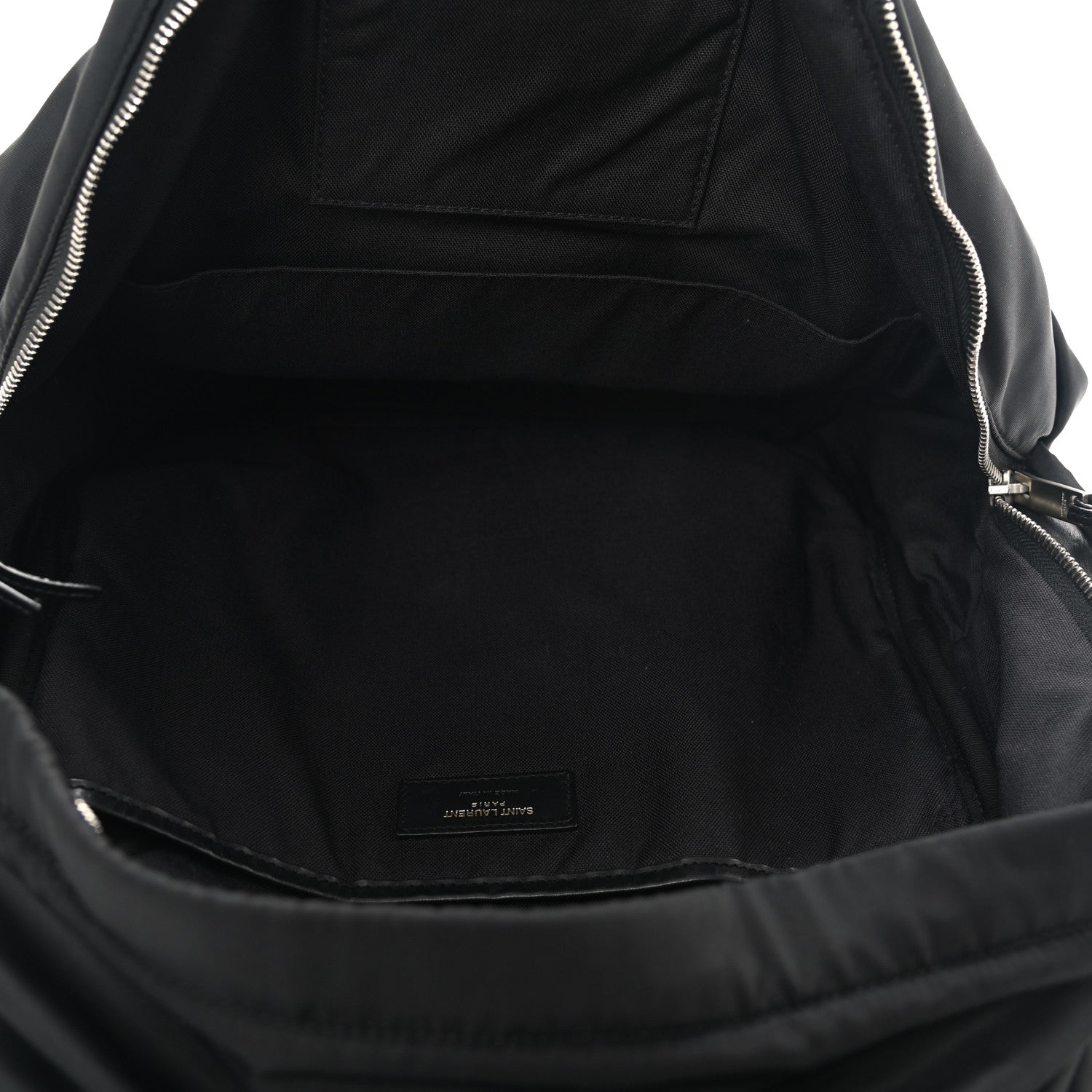 Saint Laurent Nylon Classic Hunting Backpack Black 5 of 15