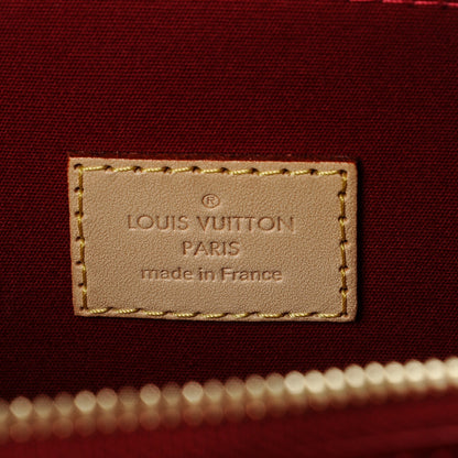 Louis Vuitton Vernis Alma MM Pomme D'Amour 6 of 6