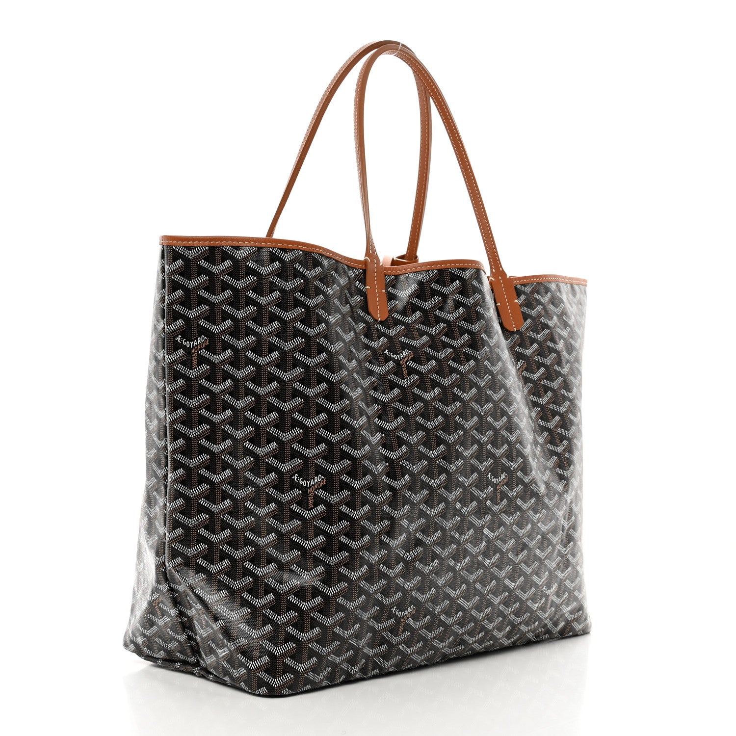 Goyard Goyardine Saint Louis GM Black Gold 3 of 8