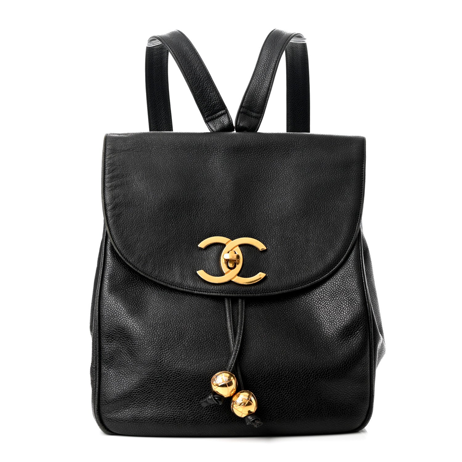 Chanel Caviar CC Backpack Black 1 of 13