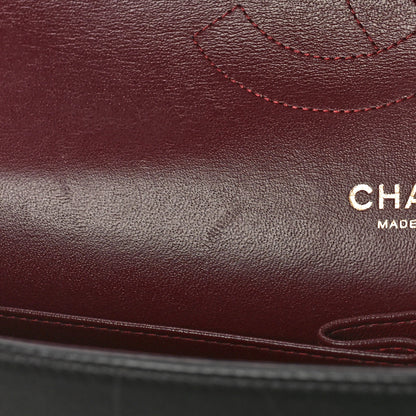 Chanel Lambskin Quilted Jumbo Double Flap Black 8 of 10
