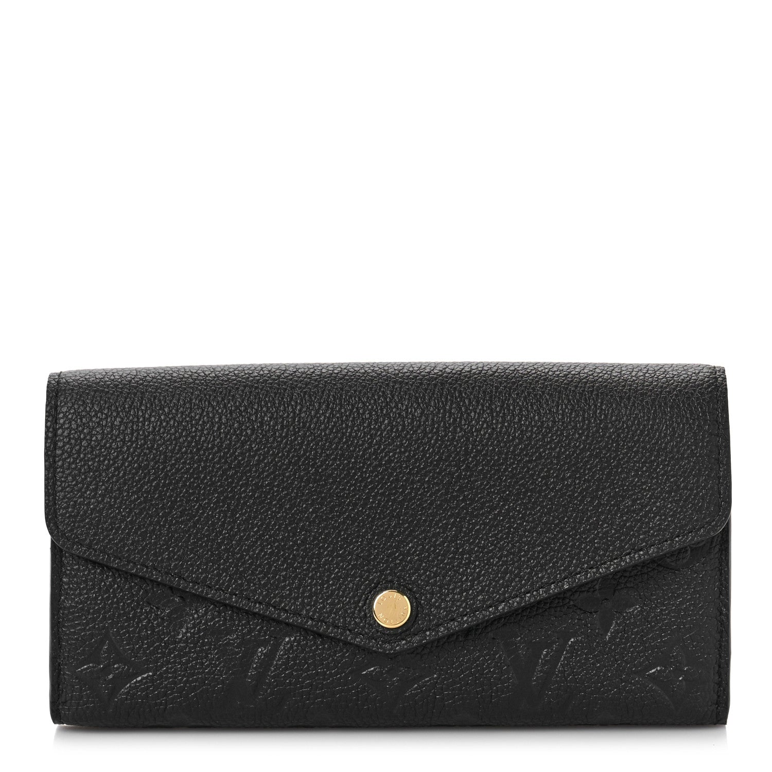 Louis Vuitton Empreinte Sarah Wallet NM Black 1 of 8