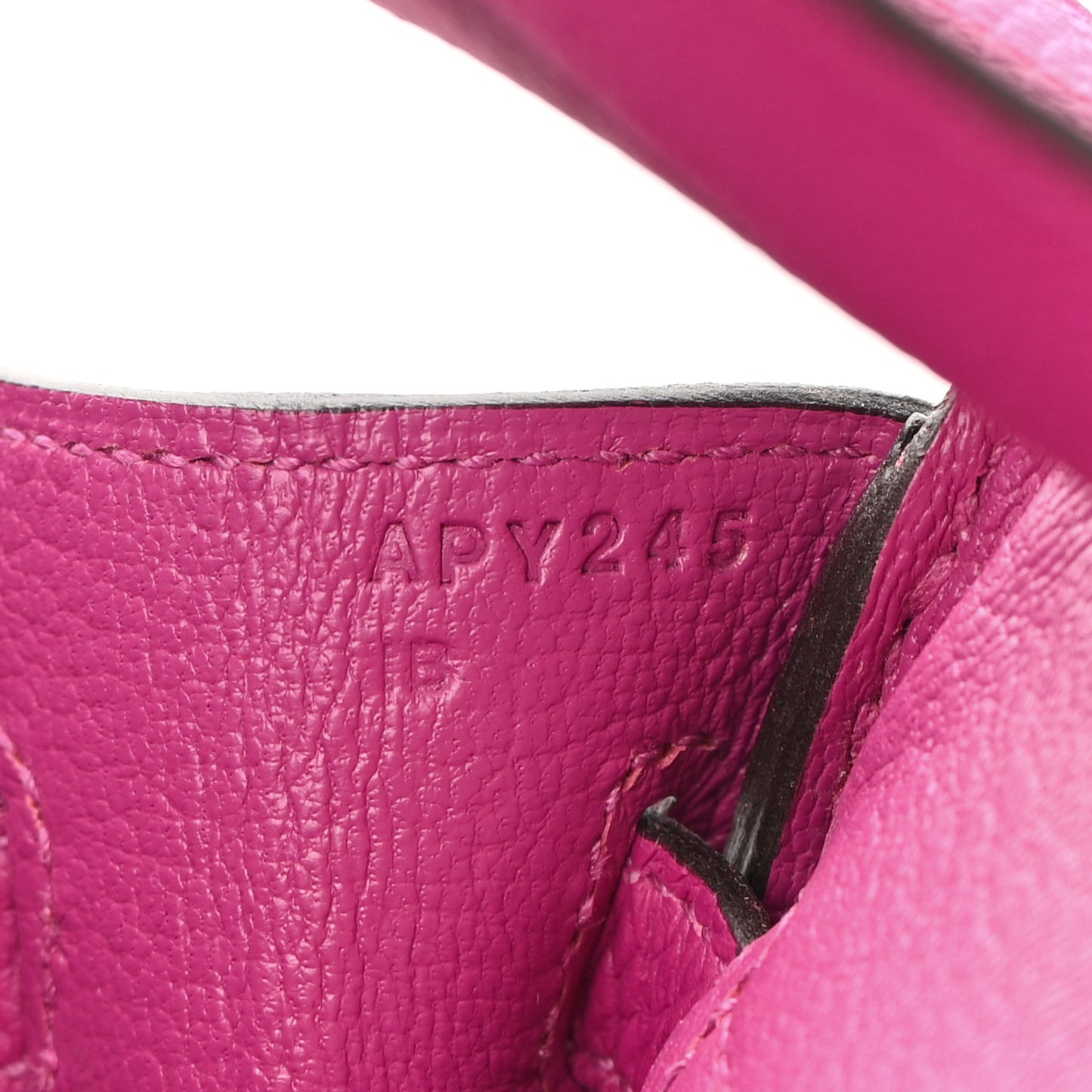 Togo Birkin 25 Rose Pourpre