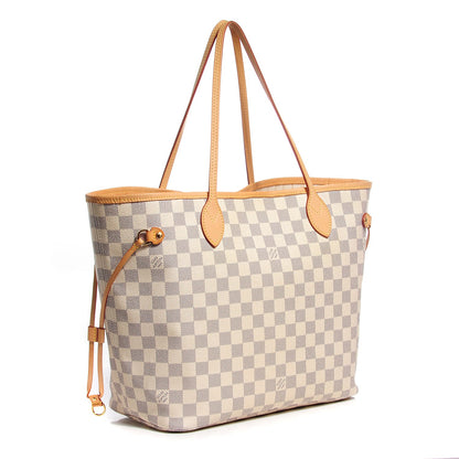 Louis Vuitton Damier Azur Neverfull MM 4 of 8