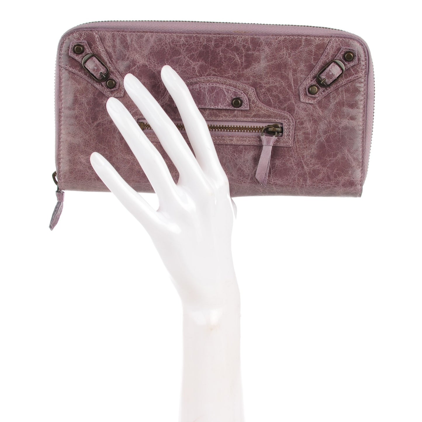 Agneau Classic Hardware Compagnon Wallet
