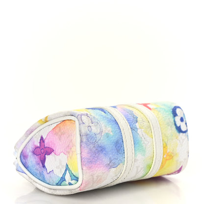 Louis Vuitton Monogram Watercolor Mini Keepall Bag Charm Key Holder Multicolor 4 of 8