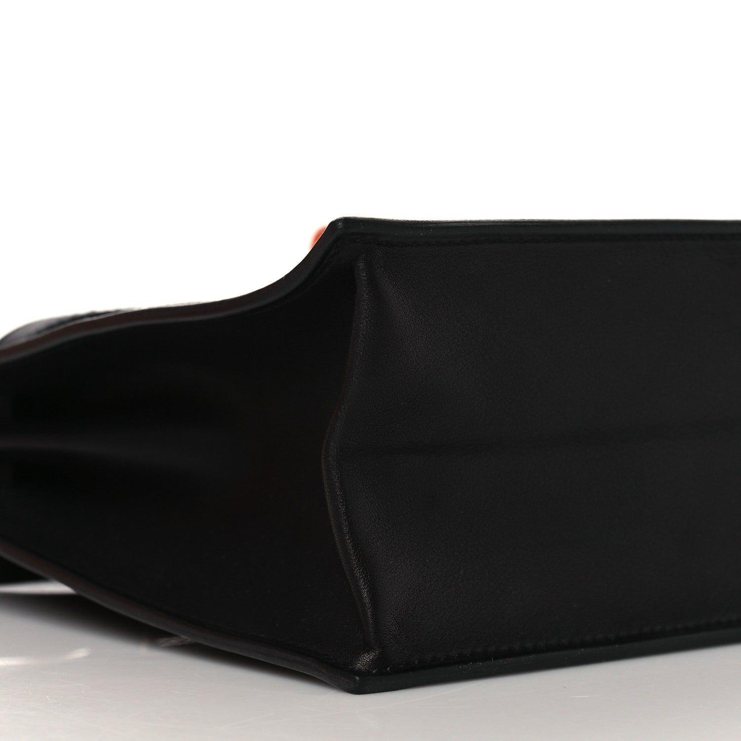 Hermes Evercolor Kelly Danse II Belt Bag Black 9 of 11
