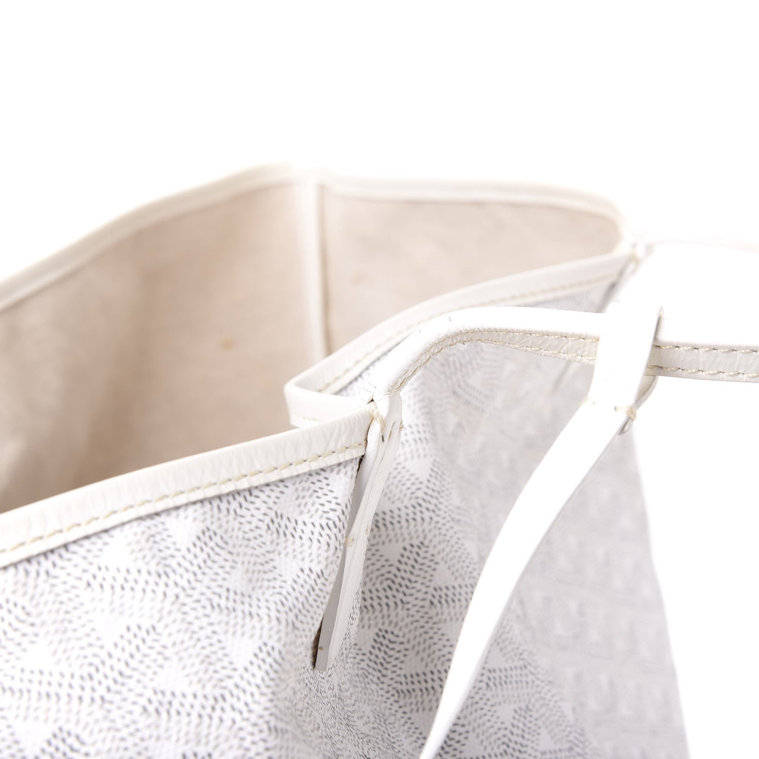 Goyard Goyardine Saint Louis GM White 11 of 13