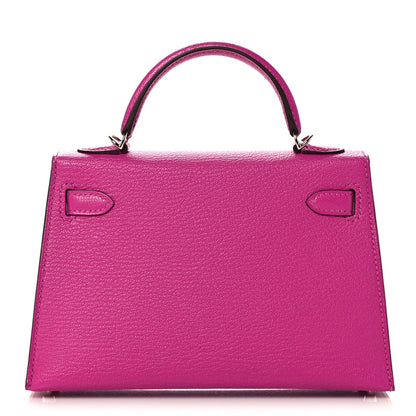Hermes Chevre Mysore Mini Kelly Sellier 20 Magnolia 4 of 32