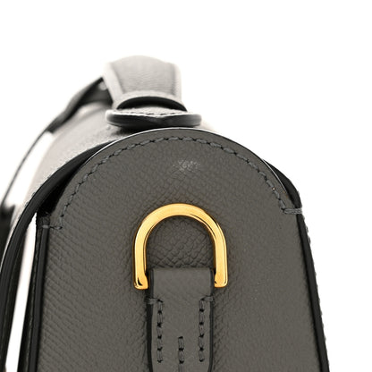 Moynat Carat Calfskin Flori PM Grey 11 of 11