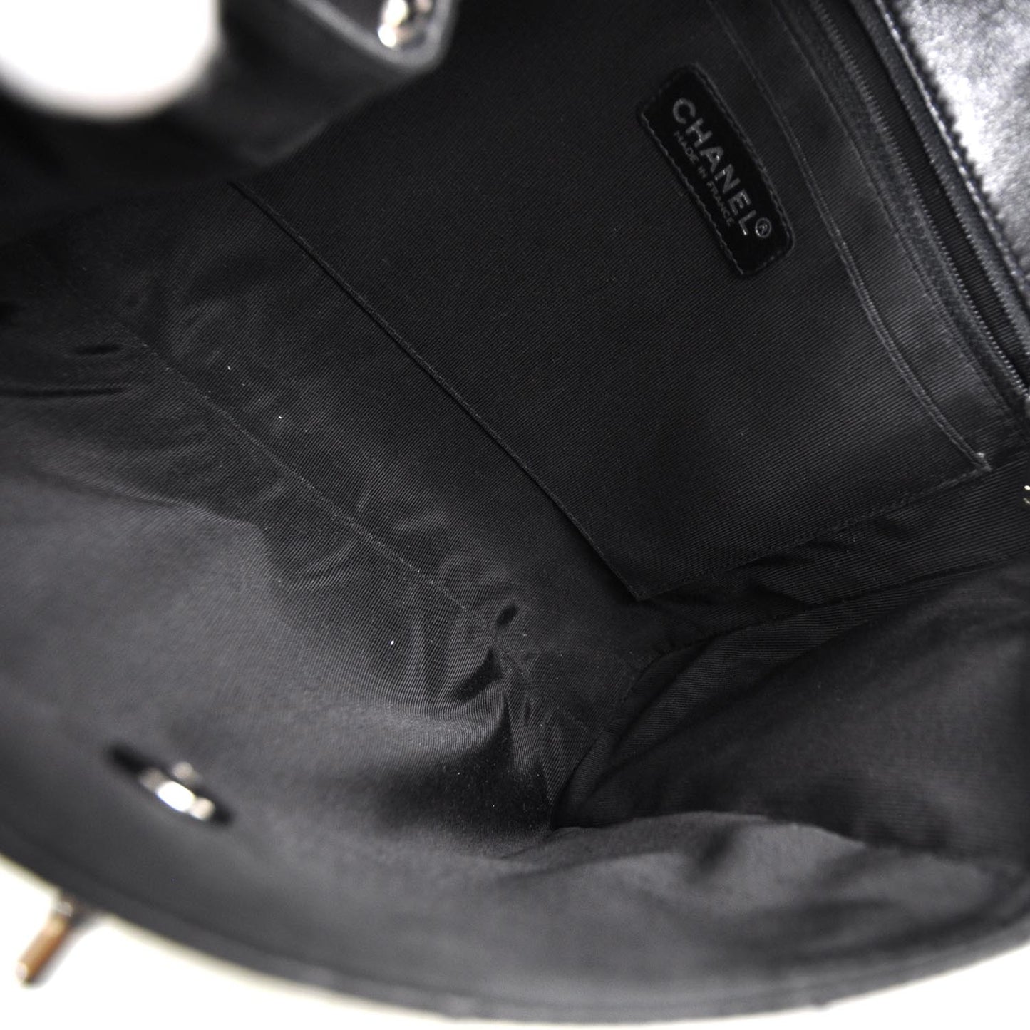 Lambskin Quilted Flap Bag Black SHW