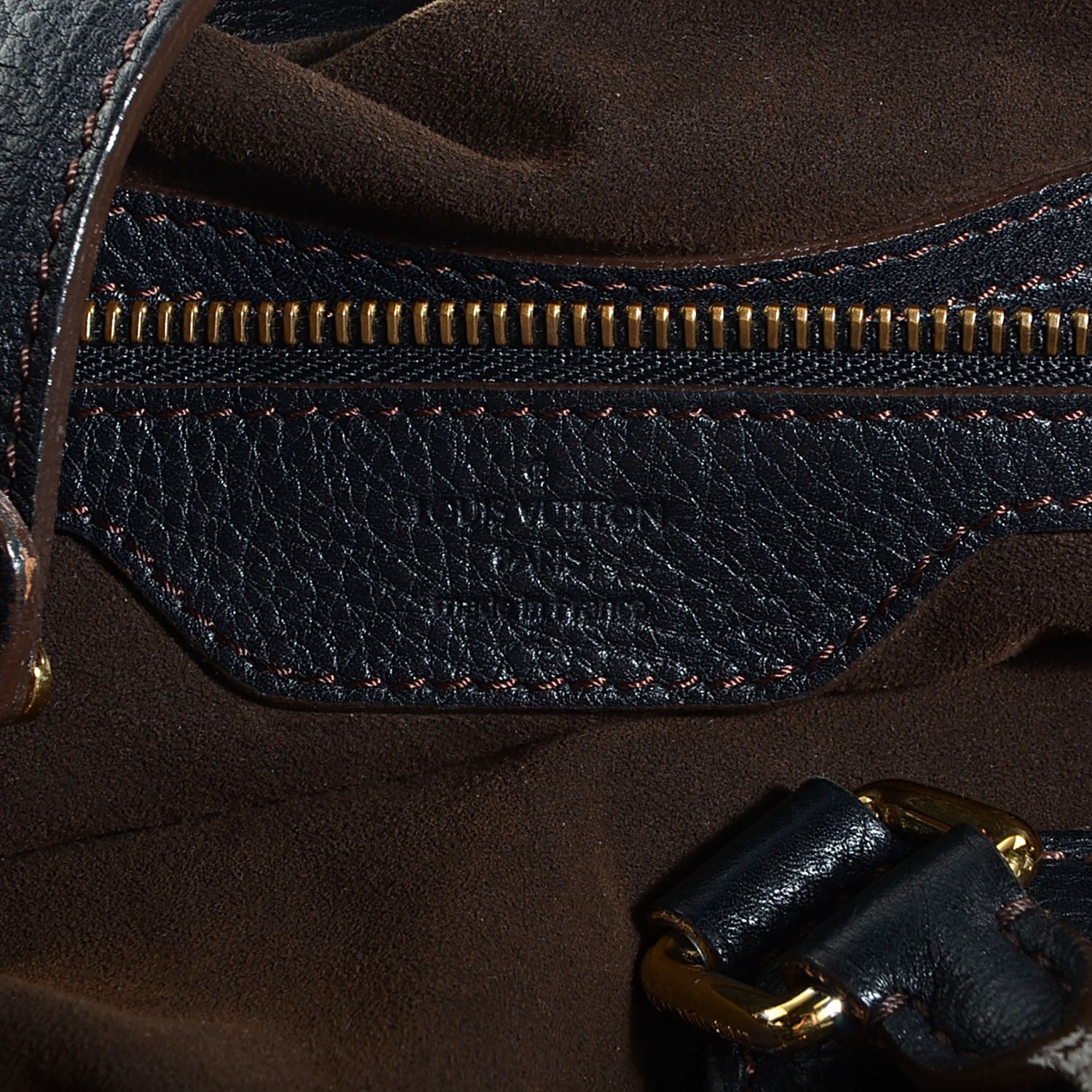 Louis Vuitton Mahina XXL Black 6 of 7