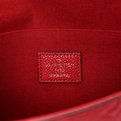 Louis Vuitton Empreinte Pochette Felicie Chain Wallet Scarlet 7 of 10