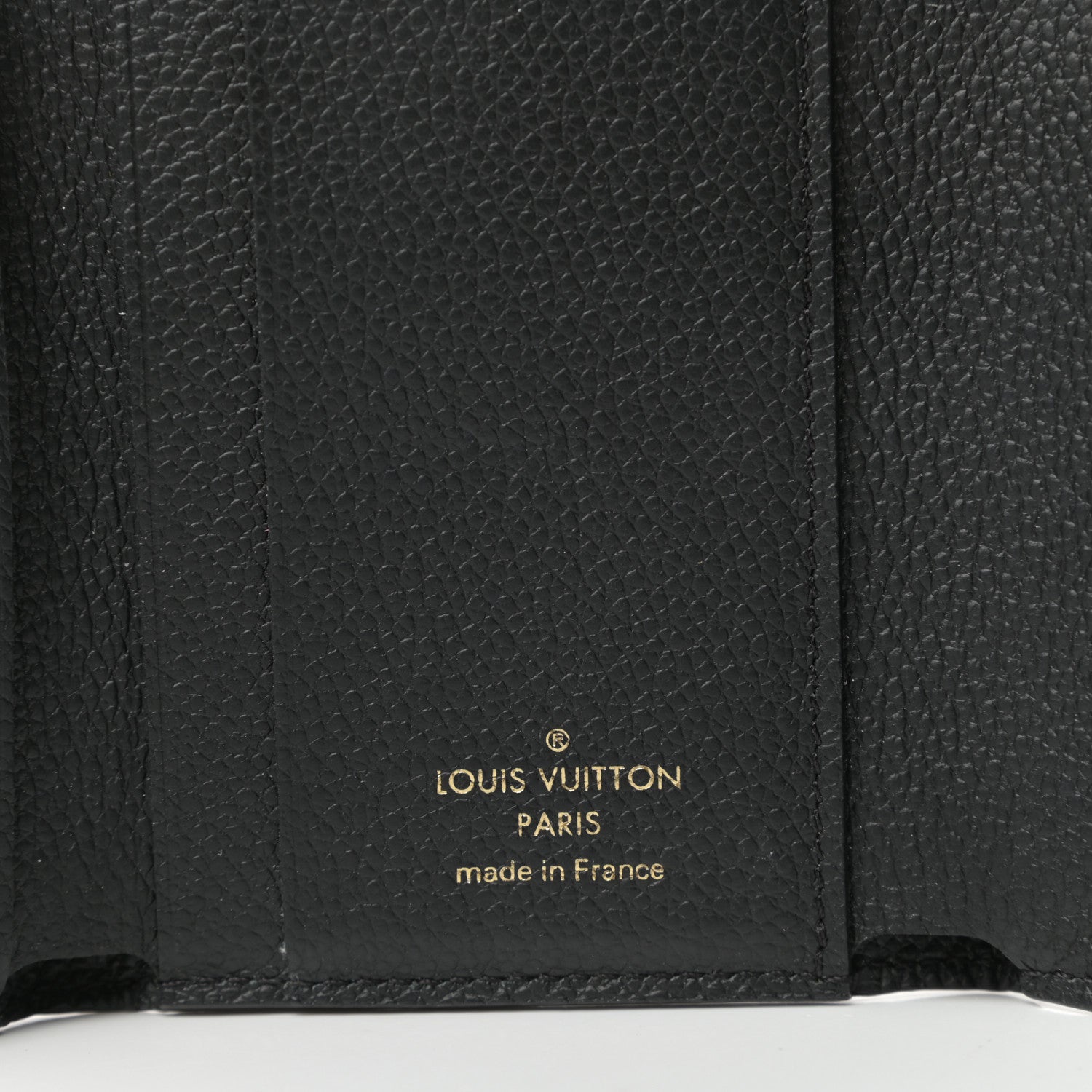 Louis Vuitton Empreinte Zoe Wallet Black 6 of 6