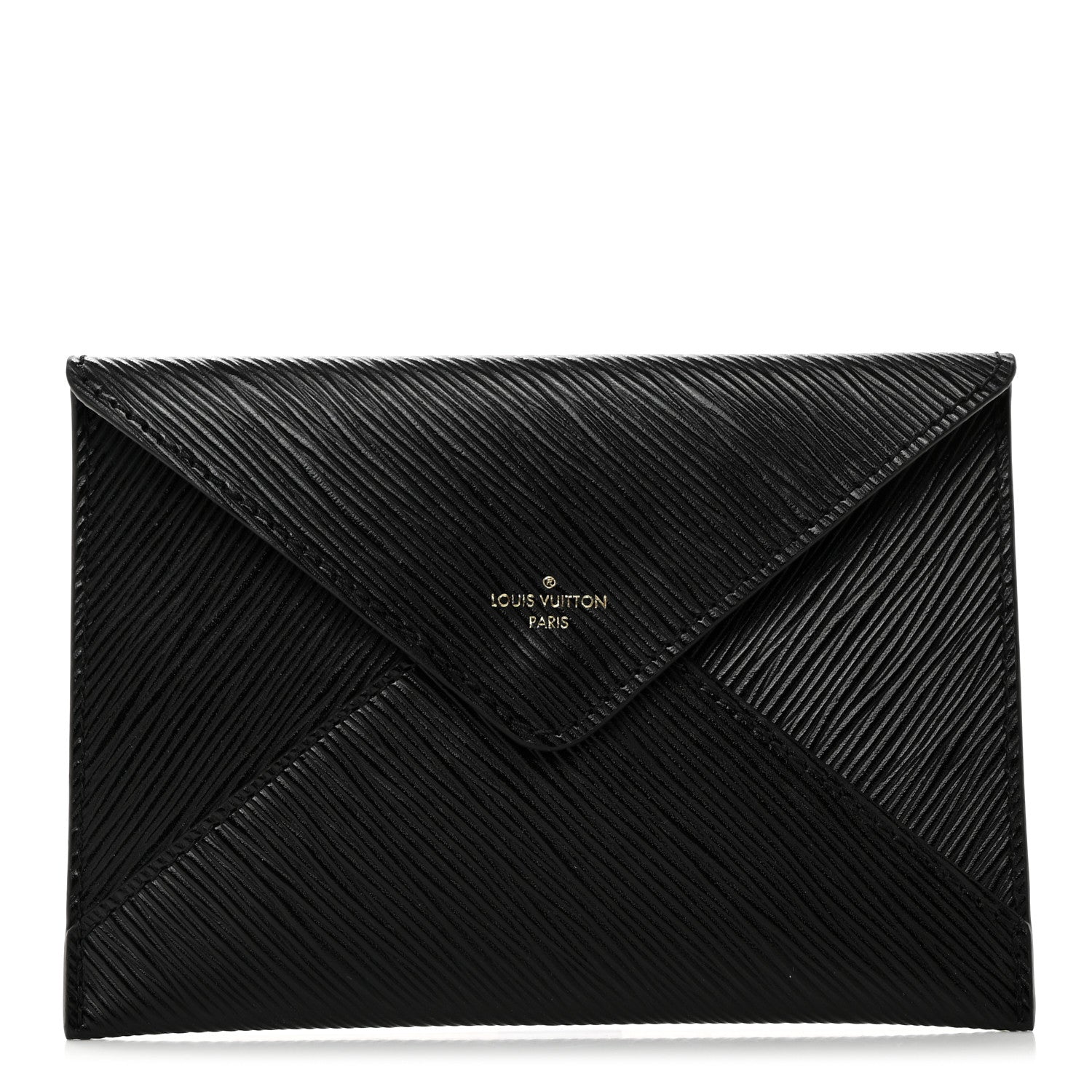 Louis Vuitton Epi Envelope Pouch Black 1 of 6